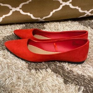 Madden girl red flats